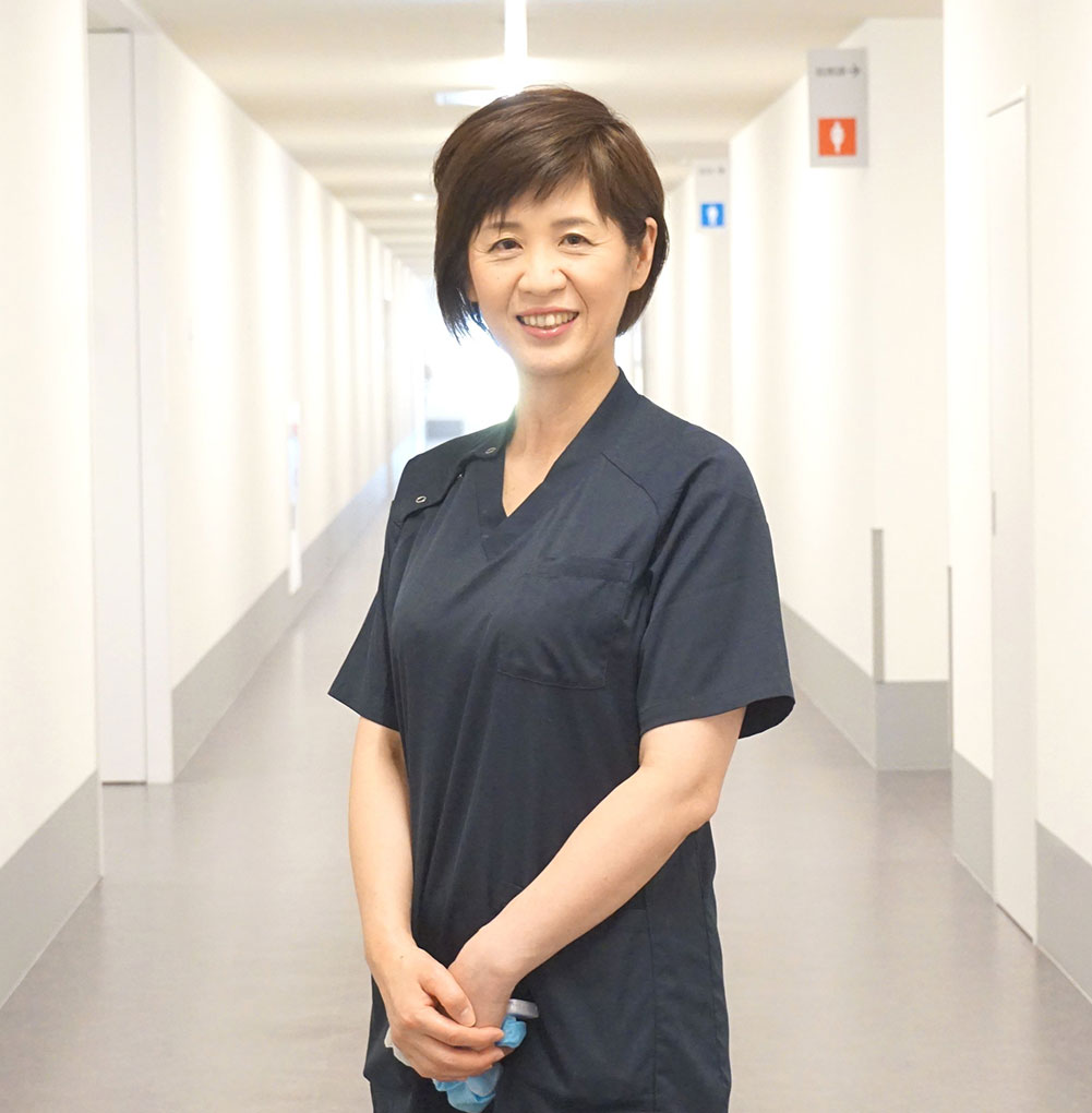 手術室師長 藤原 妙子